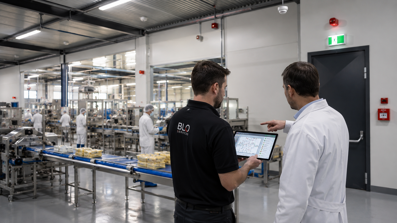 BLO Services adviseert een Belgisch productiebedrijf over professionele branddetectie.