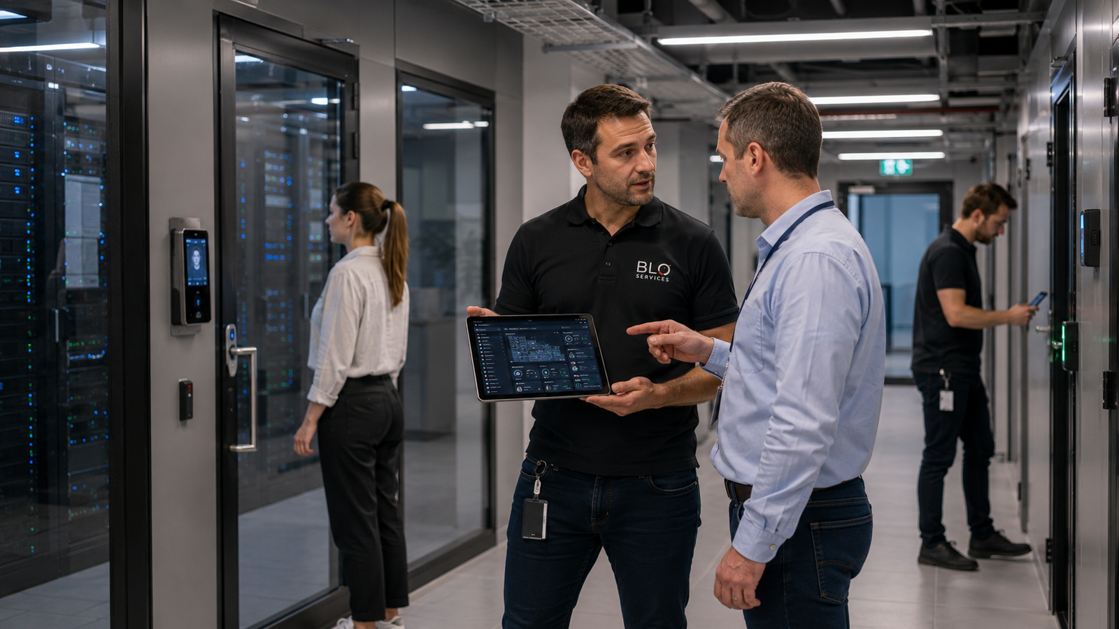BLO Services adviseert een Belgisch datacenter over professionele toegangscontrole.